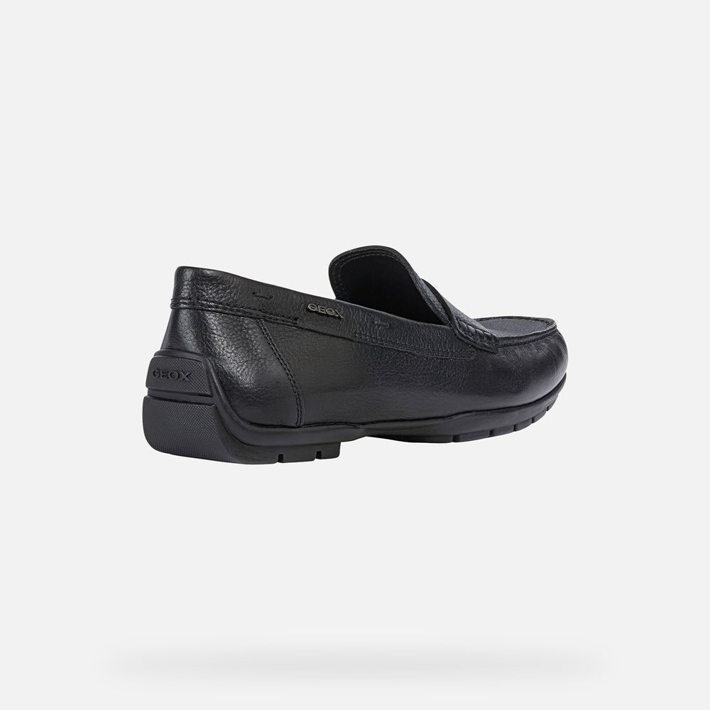 Geox Erkek Loafers Siyah - Moner 2Fit - BTQ-697321